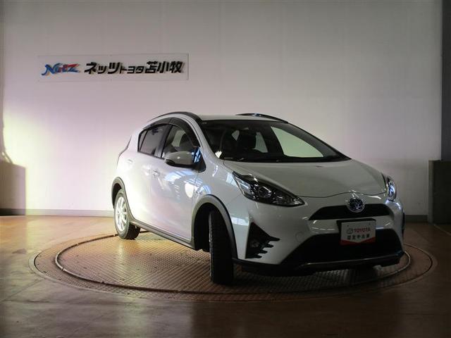 アクア クロスオーバー　フルセグ　メモリーナビ　ＤＶＤ再生　バックカメラ　衝突被害軽減システム　ドラレコ　ＬＥＤヘッドランプ　ワンオーナー（2枚目）