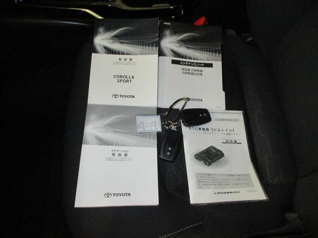 カローラスポーツ Ｇ　Ｘ　４ＷＤ　メモリーナビ　ミュージックプレイヤー接続可　バックカメラ　衝突被害軽減システム　ＥＴＣ　ＬＥＤヘッドランプ　アイドリングストップ（22枚目）