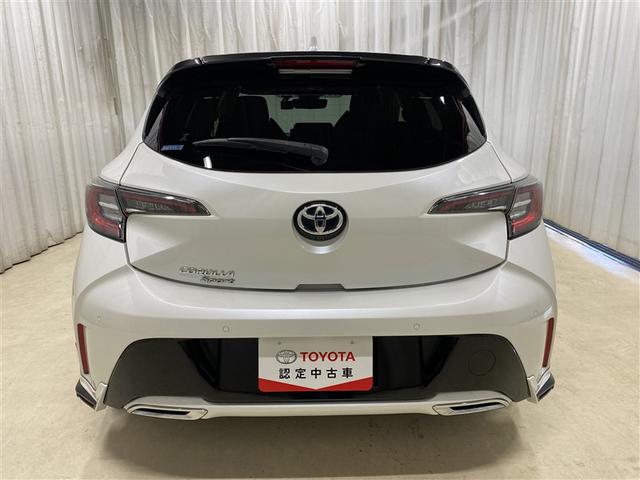 カローラスポーツ G Z 4WD フルセグ メモリーナビ DVD再生 ミュージックプレイヤー接続可 バックカメラ 衝突被害軽減システム ドラレコ LEDヘッドランプ フルエアロ アイドリングストップ(31枚目)