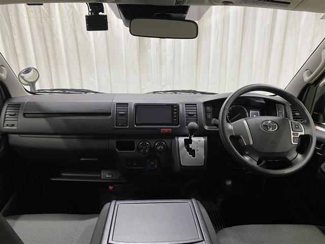 ハイエースバン ＤＸ　ＧＬパッケージ　４ＷＤ　ワンセグ　メモリーナビ　ミュージックプレイヤー接続可　バックカメラ　衝突被害軽減システム　ドラレコ　ワンオーナー　ディーゼル（2枚目）