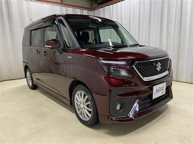 ソリオバンディット ハイブリッドＭＶ　４ＷＤ　フルセグ　メモリーナビ　ＤＶＤ再生　ミュージックプレイヤー接続可　バックカメラ　衝突被害軽減システム　両側電動スライド　ＬＥＤヘッドランプ　ウオークスルー　アイドリングストップ（34枚目）