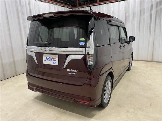 ソリオバンディット ハイブリッドＭＶ　４ＷＤ　フルセグ　メモリーナビ　ＤＶＤ再生　ミュージックプレイヤー接続可　バックカメラ　衝突被害軽減システム　両側電動スライド　ＬＥＤヘッドランプ　ウオークスルー　アイドリングストップ（36枚目）