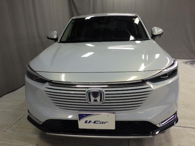 ヴェゼル e:HEV Z 4WD フルセグ メモリーナビ DVD再生 バックカメラ 衝突被害軽減システム ETC ドラレコ LEDヘッドランプ ハーフレザーシート アルミホイール オートクルーズコントロール 寒冷地仕様 CD(6枚目)