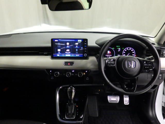 ヴェゼル e:HEV Z 4WD フルセグ メモリーナビ DVD再生 バックカメラ 衝突被害軽減システム ETC ドラレコ LEDヘッドランプ ハーフレザーシート アルミホイール オートクルーズコントロール 寒冷地仕様 CD(7枚目)