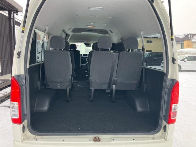 ハイエースワゴン グランドキャビン　４ＷＤ　ＥＴＣ　バックカメラ　ナビ　レーンアシスト　衝突被害軽減システム　スライドドア　オートマチックハイビーム　オートライト　キーレスエントリー　電動格納ミラー　ＡＴ（34枚目）