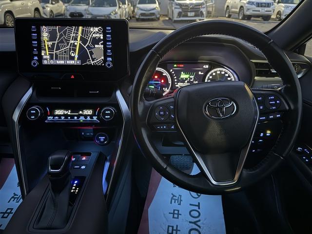 ハリアーハイブリッド Ｇ　４ＷＤ　フルセグ　メモリーナビ　バックカメラ　衝突被害軽減システム　ＥＴＣ　ＬＥＤヘッドランプ　ワンオーナー（9枚目）