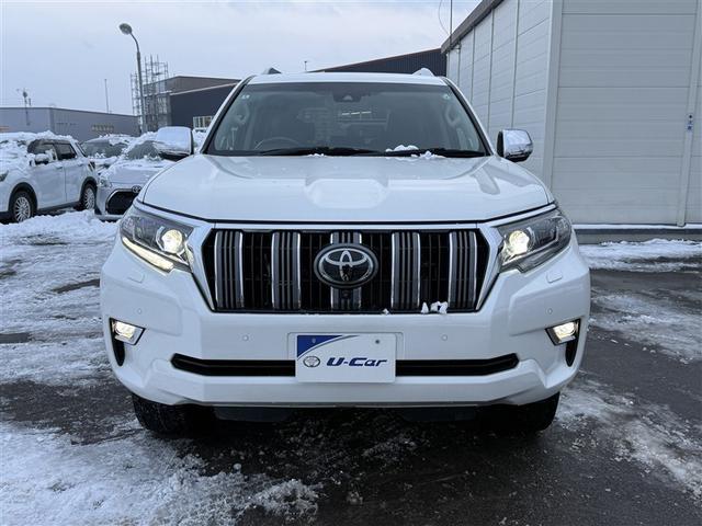 ランドクルーザープラド ＴＸ　Ｌパッケージ　革シート　４ＷＤ　フルセグ　メモリーナビ　バックカメラ　衝突被害軽減システム　ＥＴＣ　ＬＥＤヘッドランプ　ワンオーナー　ディーゼル（6枚目）