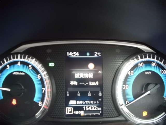 ルークス Ｘ　社外メモリーナビ　地デジ　アラウンドビューモニター　エマージェンシーブレーキ　踏み間違い防止　助手席側パワードアー　ＬＥＤライト（5枚目）