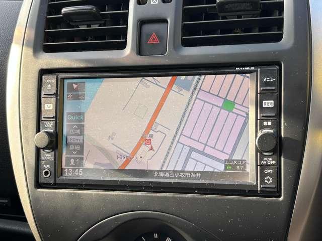 マーチ １．２　Ｘ　ＦＯＵＲ　４ＷＤ　純正メモリーナビ　エンジンスターター（8枚目）