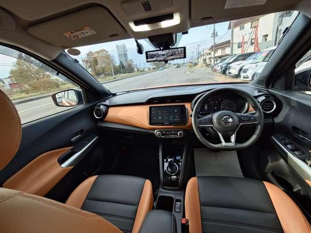 キックス １．２　Ｘ　ツートーン　インテリアエディション　（ｅ－ＰＯＷＥＲ）　大画面フローティングナビ・連動ドラレコ／Ｅ（3枚目）