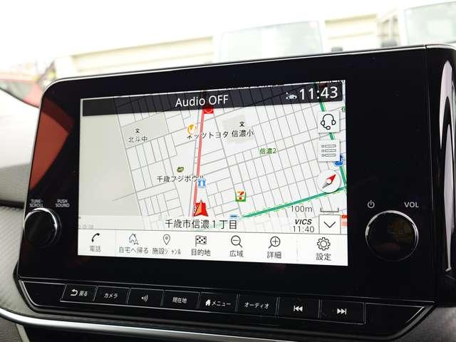 ノート 1.2 X メーカー装着ナビ&ETC・アラウンドビュー(7枚目)