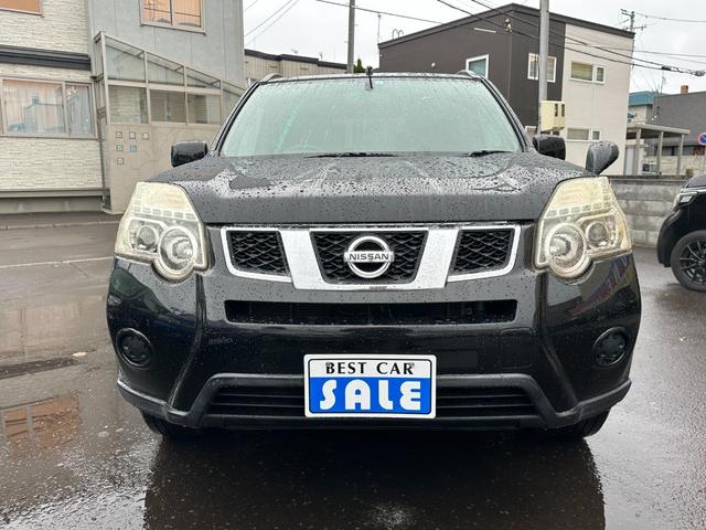 エクストレイル ２０Ｘ　４ＷＤ　社外ディスプレイオーディオ　前後シートヒーター　４ＷＤ切り替スイッチ　　横滑り防止装置　ＥＴＣ　ヒルディセントコントロール　社外アルミホイール夏（2枚目）