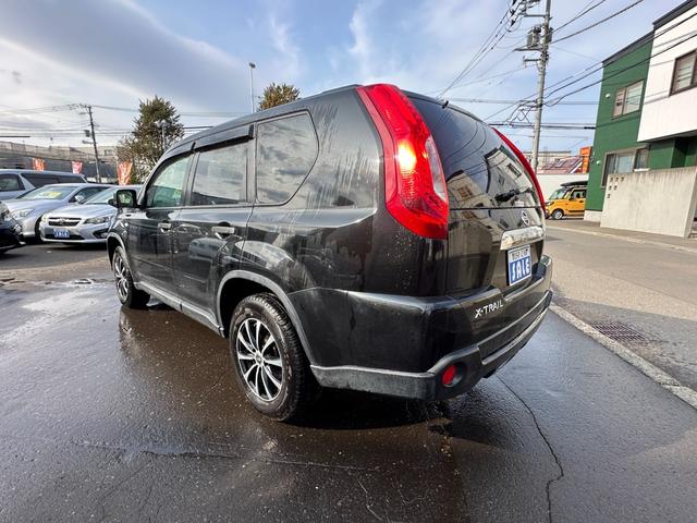 エクストレイル 20S 4WD 社外CD/MDオーディオ 横滑り防止装置 ETC 4WD切り替スイッチ ヒルディセントコントロール 社外アルミホイール夏 社外アルミホイール冬(5枚目)