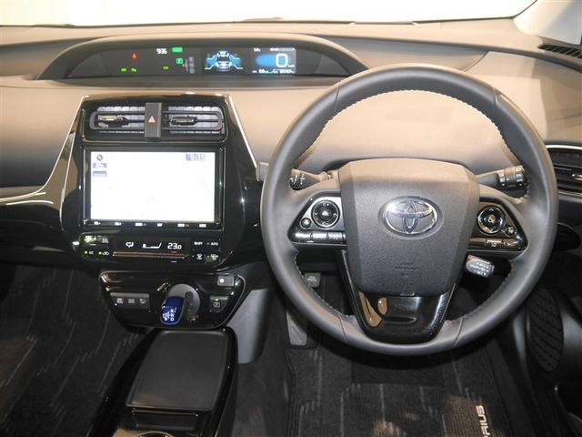 プリウス Ａ　ＰＣＳ　フルセグＴＶ　ＬＥＤランプ　パワーシート　ドライブレコーダー　ＤＶＤ再生可能　４ＷＤ　オートエアコン　ＥＴＣ付　盗難防止システム　ナビ＆ＴＶ　スマートキー　オートクルーズ　寒冷地仕様　ＡＢＳ（5枚目）