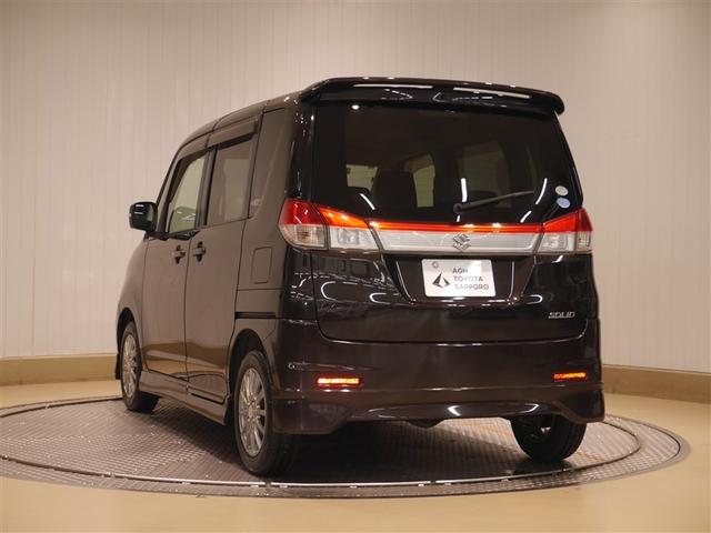 ソリオ S ナビテレビ スマートキー&プッシュスタート 地デジTV キーレススタートシステム 盗難防止システム アルミ エアコン ETC ABS メモリーナビ パワーステアリング パワーウインドウ 4WD(3枚目)