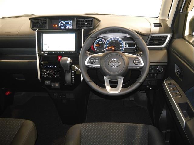 ルーミー カスタムG Bモニター LEDランプ フルセグテレビ ナビ&TV ワンオーナー DVD再生 4WD アイドリングストップ ウォークスルー ESC メモリーナビ スマートキー 寒冷地 アルミ エアバッグ ABS(5枚目)