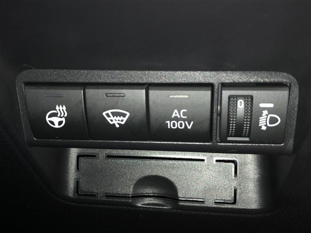 アクア Ｇ　衝突被害軽減装置　ＴＶ　ＡＣ１００　ＬＥＤヘッド　Ｂモニター　オートエアコン　クルーズコントロール　ＡＷ　盗難防止システム　横滑り防止装置　寒冷地仕様　スマートキー　フルセグ　キーレス　４ＷＤ　ＡＢＳ（25枚目）