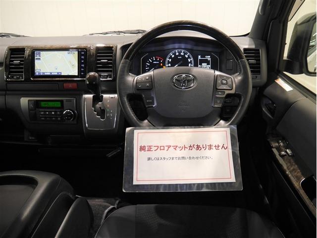 ハイエースバン スーパーＧＬ　ダークプライムＩＩ　寒冷地　ＡＣ　助手席エアバック　地デジ　盗難防止システム　４ＷＤ車　ＥＴＣ付き　ＤＶＤ　ＬＥＤヘッドランプ　エアＢ　ナビ＆ＴＶ　メモリーナビ　横滑り防止　前席パワーウィンドウ　ＡＣ１００　パワステ（5枚目）