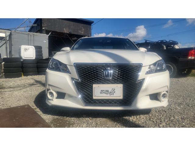 クラウン アスリートSi-Four 4WD ETC オートクルーズコントロール バックカメラ ナビ アルミホイール HID AT スマートキー 電動格納ミラー 盗難防止システム パワーシート 衝突安全ボディ ABS ESC エアコン(12枚目)