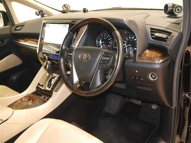 アルファード 3.5GF 衝突軽減 本革シート ドラレコ付き 両側パワースライドドア スマートキー アイドリングストップ フルセグ ETC イモビ 横滑り防止装置 ABS AC100V オートクルーズコントロール 4WD(6枚目)