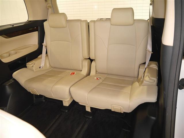 アルファード 2.5G バックモニター エアバッグ 横滑り防止機能 ABS ワンオーナー オートクルーズコントロール 電動シート 地デジ アイドリングストップ LEDライト ETC スマートキー 3列シート DVD ナビTV(9枚目)