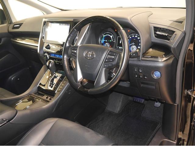 ヴェルファイアハイブリッド ZR Gエディション 地上デジタル レザー ミュージックプレイヤー接続可 横滑り防止機能 100V LED ナビ&TV Wエアコン スマキー メモリーナビ 電動シート 盗難防止装置 3列シート クルーズコントロール ETC(7枚目)