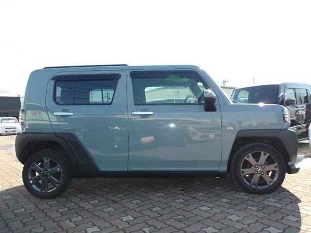 タフト Ｇターボ　４ＷＤ　ガラスルーフ　夏冬タイヤ　スマホ連携ディスプレイオーディオ　バックモニター　リモコンエンジンスターター　クルーズコントロール　オートエアコン　ＬＥＤヘッドライト　シートヒーター（4枚目）
