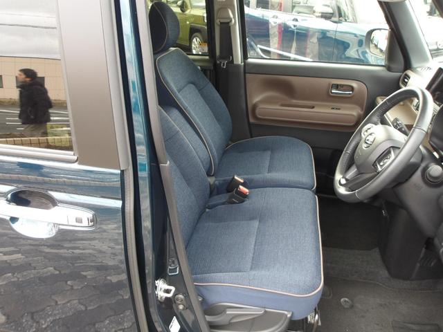 ムーヴキャンバス セオリーGターボ 4WD スマートアシスト 両側パワースライドドア LEDヘッドライト オートライト オーディオレス クルーズコントロール 運転席助手席シートヒーター キーフリーシステム アイドリングストップ(8枚目)