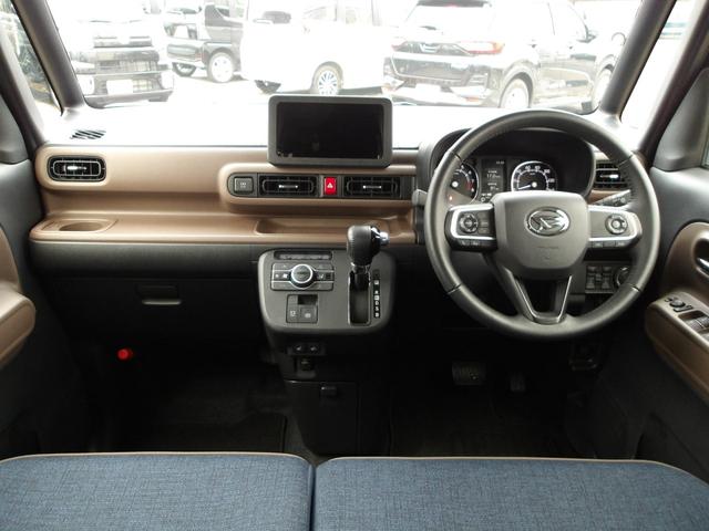 ムーヴキャンバス セオリーGターボ 4WD スマートアシスト 両側パワースライドドア LEDヘッドライト オートライト オーディオレス クルーズコントロール 運転席助手席シートヒーター キーフリーシステム アイドリングストップ(12枚目)