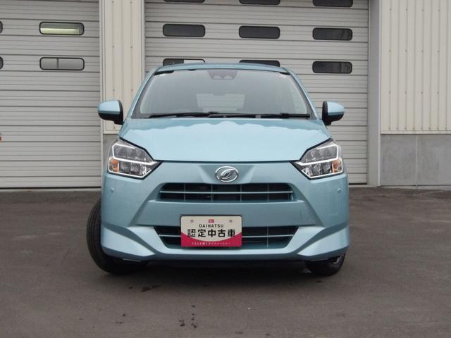 ミライース Ｘ　ＳＡＩＩＩ　４ＷＤ　スマートアシスト　ＬＥＤヘッドライト　オートライト　エアコン　オーディオレス　デジタルメーター　キーレスエントリー　電動格納ドアミラー　アイドリングストップ　ＶＳＣ（横滑り抑制機能）（2枚目）