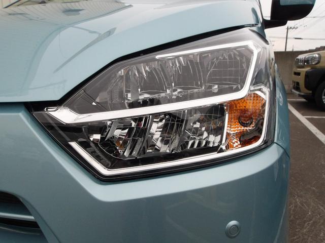 ミライース Ｘ　ＳＡＩＩＩ　４ＷＤ　スマートアシスト　ＬＥＤヘッドライト　オートライト　エアコン　オーディオレス　デジタルメーター　キーレスエントリー　電動格納ドアミラー　アイドリングストップ　ＶＳＣ（横滑り抑制機能）（21枚目）