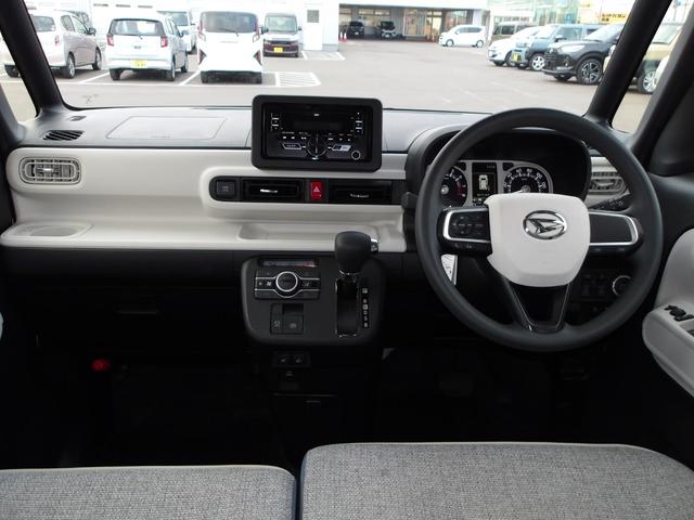 ムーヴキャンバス ストライプスＧ　４ＷＤ　スマートアシスト　両側パワースライドドア　ＬＥＤヘッドライト　オートライト　ＣＤチューナー　運転席助手席シートヒーター　オートエアコン　電動パーキングブレーキ　前後コーナーセンサー（10枚目）