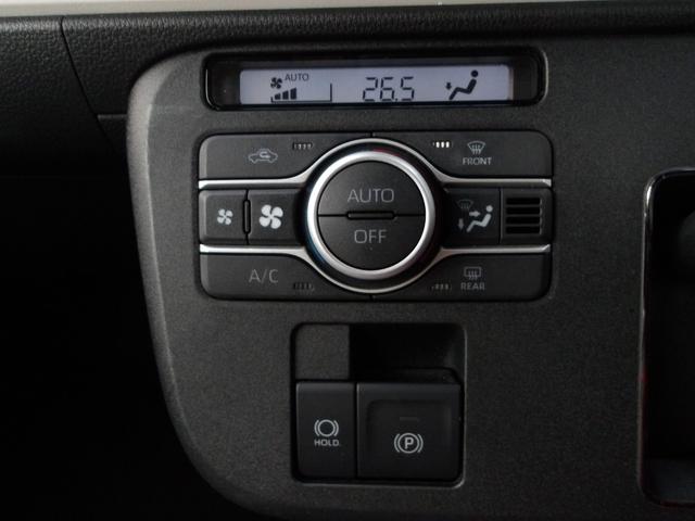 ムーヴキャンバス ストライプスＧ　４ＷＤ　スマートアシスト　両側パワースライドドア　ＬＥＤヘッドライト　オートライト　ＣＤチューナー　運転席助手席シートヒーター　オートエアコン　電動パーキングブレーキ　前後コーナーセンサー（13枚目）