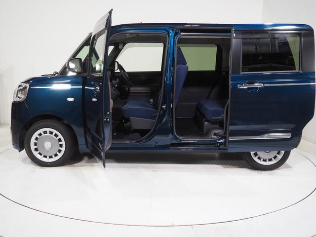 ムーヴキャンバス セオリーＧターボ　２ＷＤ　スマートアシスト　ＬＥＤヘッドライト　オートライト　オートエアコン　オーディオレス　クルーズコントロール　運転席助手席シートヒーター　保温カップホルダー　前後コーナーセンサー（9枚目）