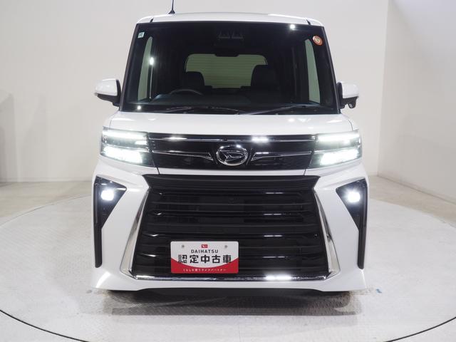 タント カスタムX 4WD 両側パワースライドドア オーディオレス LEDヘッドライト オートライト オートエアコン 運転席助手席シートヒーター 前後コーナーセンサー アルミホイール アイドリングストップ(2枚目)
