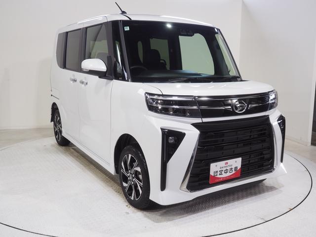 タント カスタムX 4WD 両側パワースライドドア オーディオレス LEDヘッドライト オートライト オートエアコン 運転席助手席シートヒーター 前後コーナーセンサー アルミホイール アイドリングストップ(3枚目)