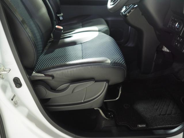 タント カスタムX 4WD 両側パワースライドドア オーディオレス LEDヘッドライト オートライト オートエアコン 運転席助手席シートヒーター 前後コーナーセンサー アルミホイール アイドリングストップ(39枚目)