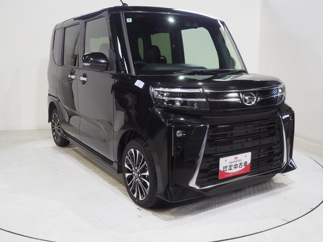 タント カスタムＲＳ　４ＷＤ　ターボ　両側パワースライドドア　スマートアシスト　スマホ連携ディスプレイオーディオ　ＬＥＤヘッドライト　オートライト　オートエアコン　運転席助手席シートヒーター　アイドリングストップ（3枚目）