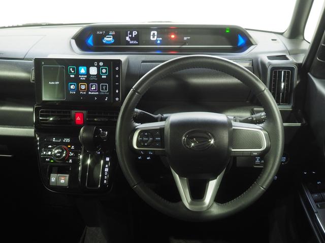 タント カスタムＲＳ　４ＷＤ　ターボ　両側パワースライドドア　スマートアシスト　スマホ連携ディスプレイオーディオ　ＬＥＤヘッドライト　オートライト　オートエアコン　運転席助手席シートヒーター　アイドリングストップ（21枚目）