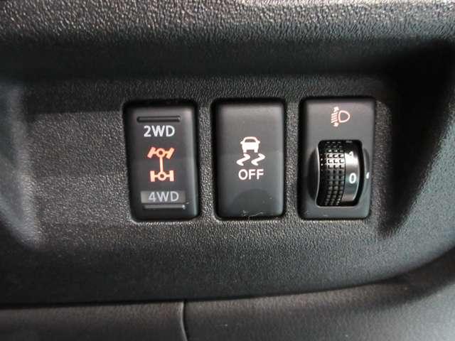 ２ＷＤ．４ＷＤ切り替えもできます！雪道や悪路も安心です！