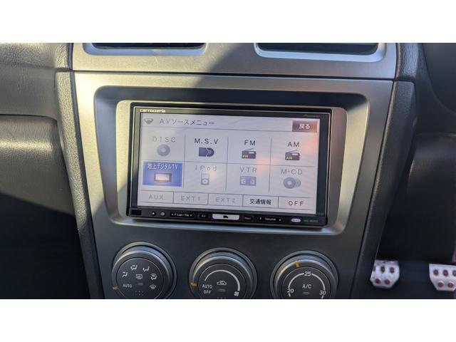 インプレッサ ＷＲＸ　５速マニュアル　４ＷＤ　ナビ　フルセグテレビ　ＤＶＤ再生ＯＫ　キーレスキー（16枚目）