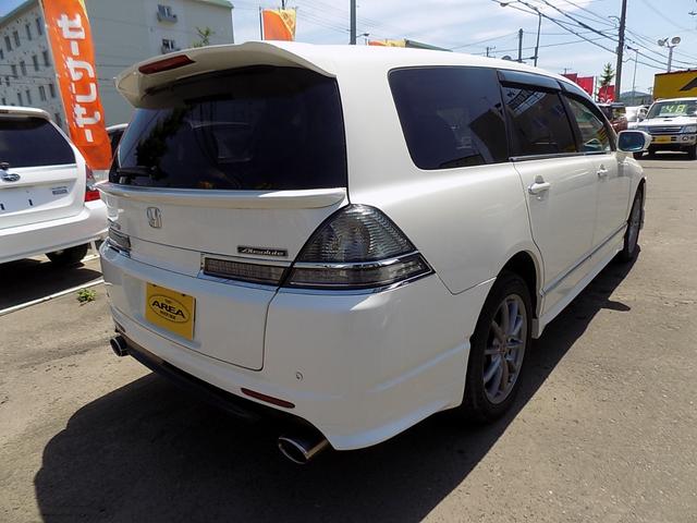 ホンダ オデッセイアブソルート ４ｗｄ 後期 エンジンスターター ｄｖｄナビの中古車 車体価格48万円 07 平成19 後年式 走行11 2万キロ 車体色パールホワイト 北海道札幌市南区川沿１７条２ ２ ２ ａｒｅａ 有 エリアの在庫 グーネット中古車