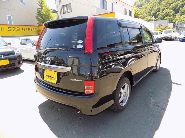 プラタナ 4WD 左パワースライドドア HID CD+MD(10枚目)