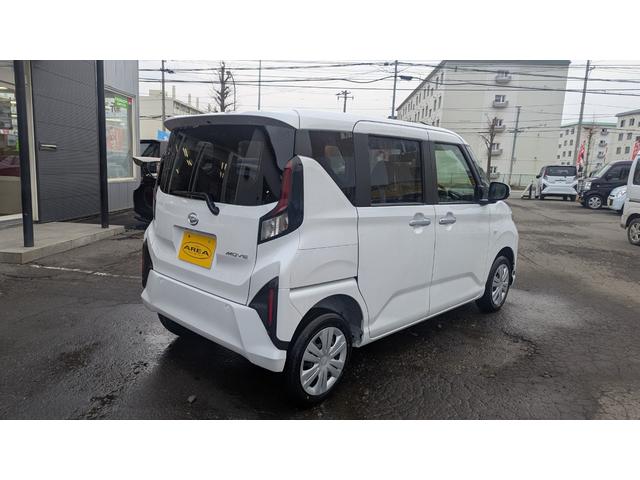 ムーヴ X 7インチナビ テレビ バックカメラ ステアリングスイッチ ブルートゥース DVD再生ok 左パワースライドドア アイドリングストップ機構 プッシュスタート(4枚目)