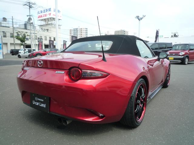 ロードスター Ｓスペシャルパッケージ　オープンカー　ドライブレコーダー　バックカメラ　ナビ　ＴＶ　レーンアシスト　ＬＥＤヘッドランプ　ＭＴ　スマートキー　アイドリングストップ　アルミホイール　盗難防止システム　衝突安全ボディ　ＡＢＳ（16枚目）