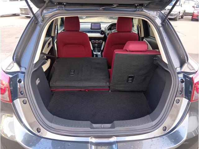 デミオ ＸＤノーブルクリムゾン　４ＷＤ　全周囲カメラ　ＴＶ　クリアランスソナー　オートクルーズコントロール　レーンアシスト　衝突被害軽減システム　アルミホイール　ＬＥＤヘッドランプ　スマートキー　アイドリングストップ　シートヒーター（18枚目）