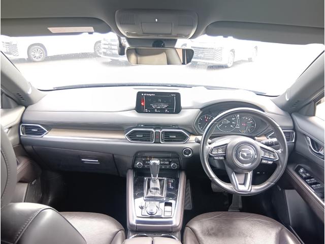 ＣＸ－８ ＸＤ　エクスクルーシブモード　４ＷＤ　ドライブレコーダー　全周囲カメラ　クリアランスソナー　オートクルーズコントロール　レーンアシスト　パワーシート　衝突被害軽減システム　サンルーフ　ナビ　ＴＶ　オートライト　ＬＥＤヘッドランプ（2枚目）