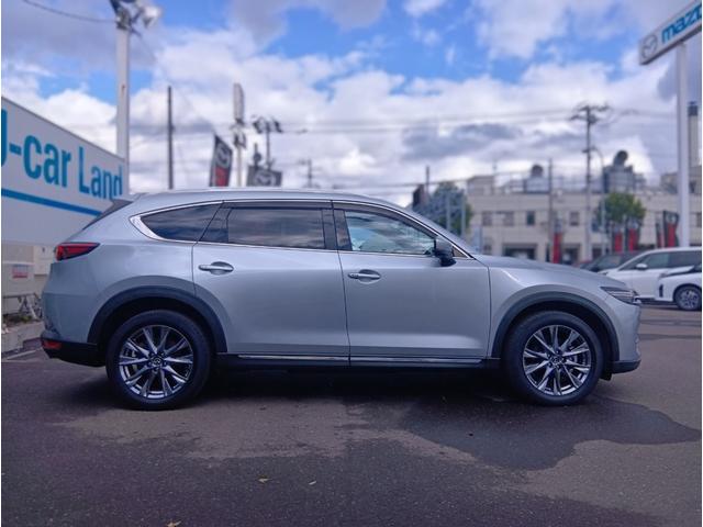 ＣＸ－８ ＸＤ　エクスクルーシブモード　４ＷＤ　ドライブレコーダー　全周囲カメラ　クリアランスソナー　オートクルーズコントロール　レーンアシスト　パワーシート　衝突被害軽減システム　サンルーフ　ナビ　ＴＶ　オートライト　ＬＥＤヘッドランプ（13枚目）