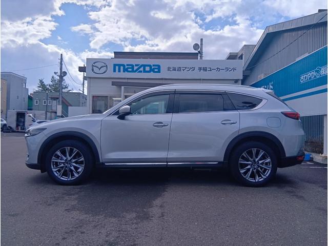 ＣＸ－８ ＸＤ　エクスクルーシブモード　４ＷＤ　ドライブレコーダー　全周囲カメラ　クリアランスソナー　オートクルーズコントロール　レーンアシスト　パワーシート　衝突被害軽減システム　サンルーフ　ナビ　ＴＶ　オートライト　ＬＥＤヘッドランプ（16枚目）