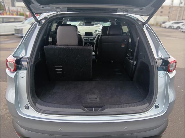 ＣＸ－８ ＸＤ　エクスクルーシブモード　４ＷＤ　ドライブレコーダー　全周囲カメラ　クリアランスソナー　オートクルーズコントロール　レーンアシスト　パワーシート　衝突被害軽減システム　サンルーフ　ナビ　ＴＶ　オートライト　ＬＥＤヘッドランプ（26枚目）